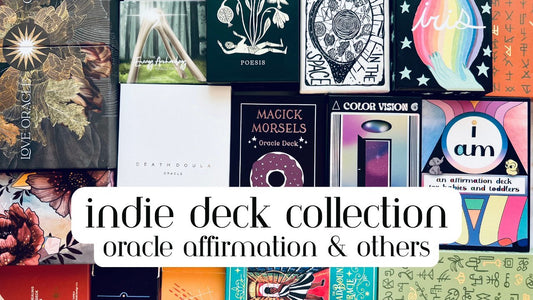 Indie Deck Collection: Indie Oracle Decks & More - A Riffle In Time