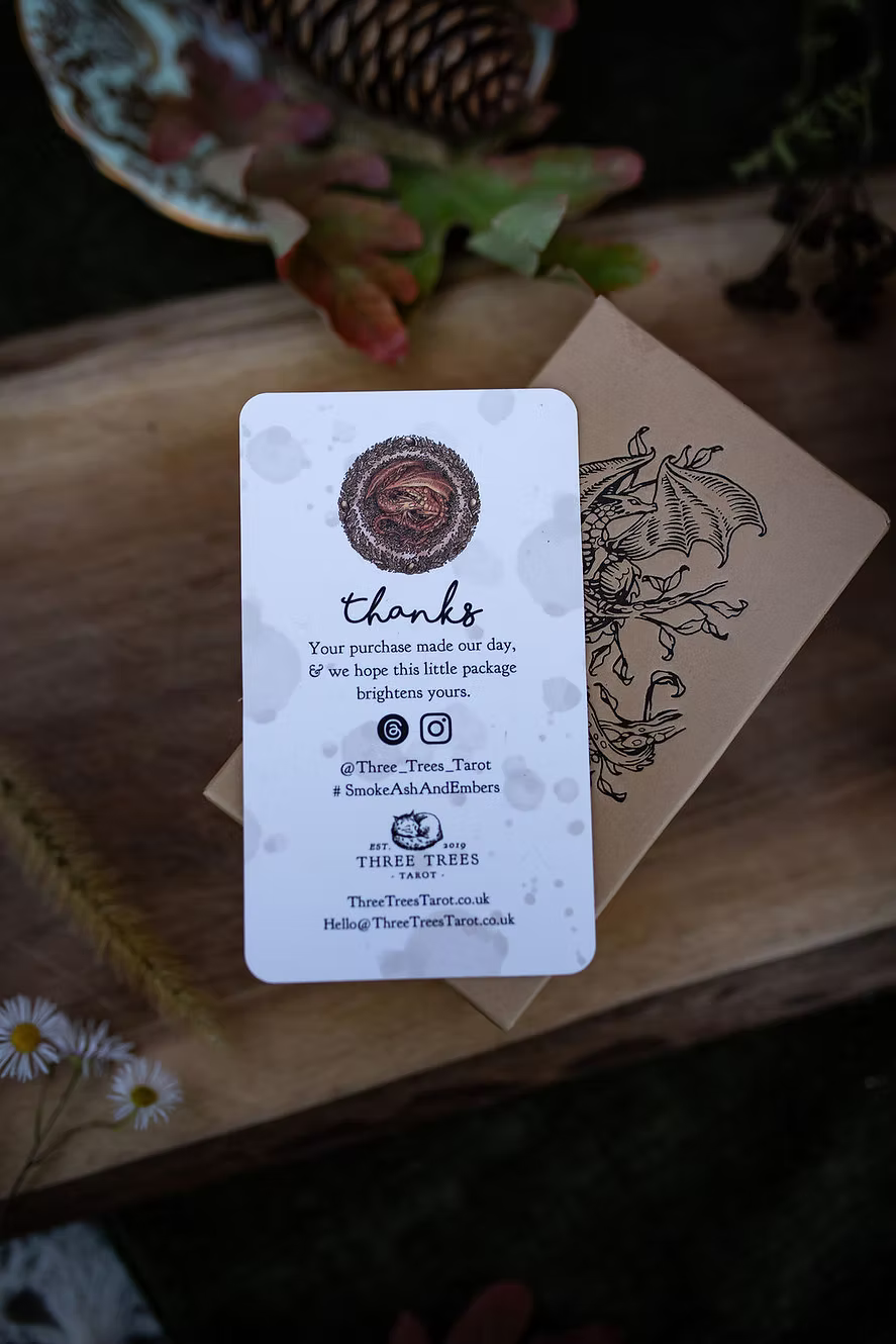 Smoke Ash & Embers Tarot Deck