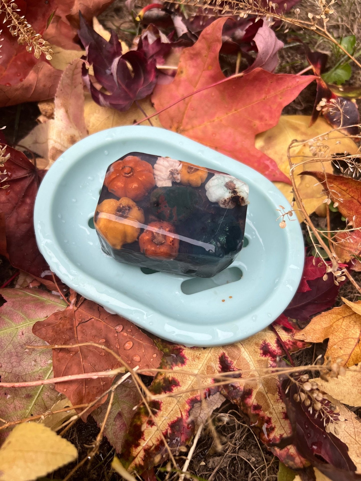 Pumpkin Crystal Soap - A Riffle In Time