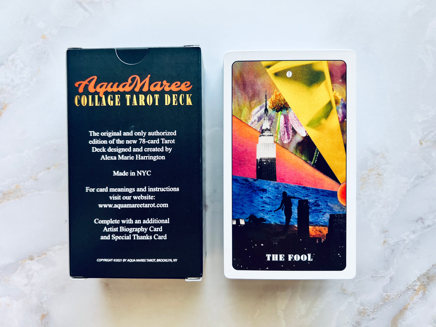 Aqua Maree Collage Tarot Deck Indie Tarot Deck Indie Tarot Decks Indie Decks Indie Deck Collage Tarot Decks Indie Collage Deck