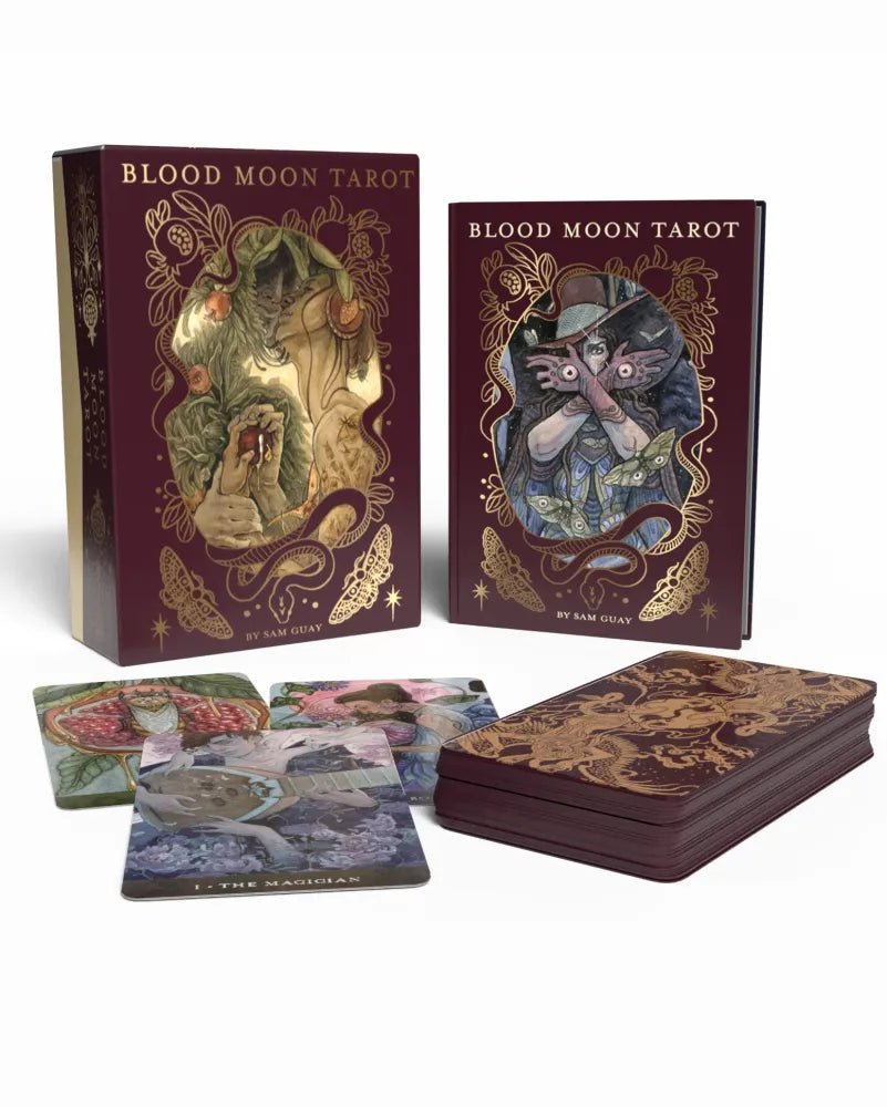 Blood Moon Tarot Deck - A Riffle In Time