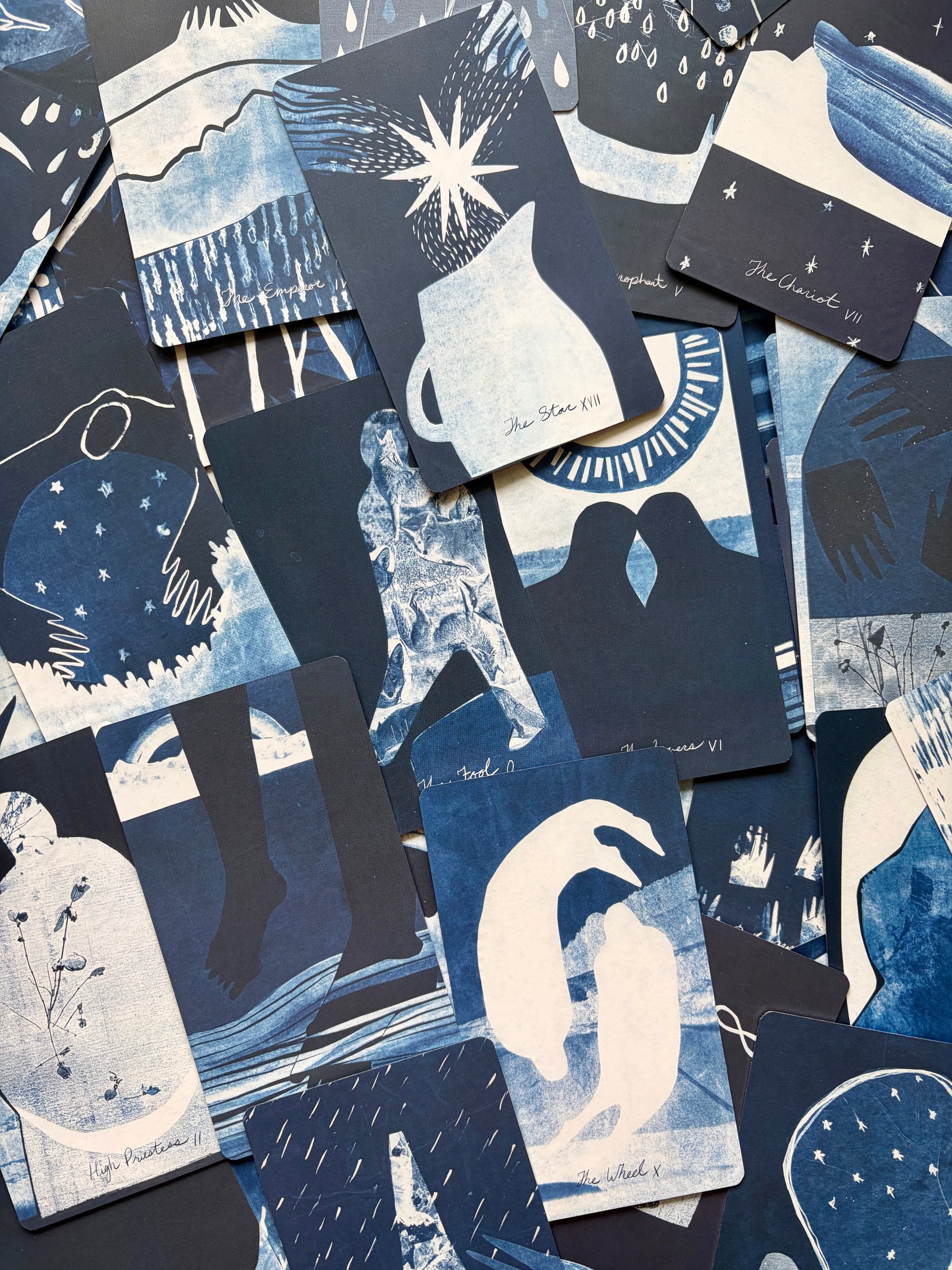 Blue Earth Tarot Deck Alyson Davies