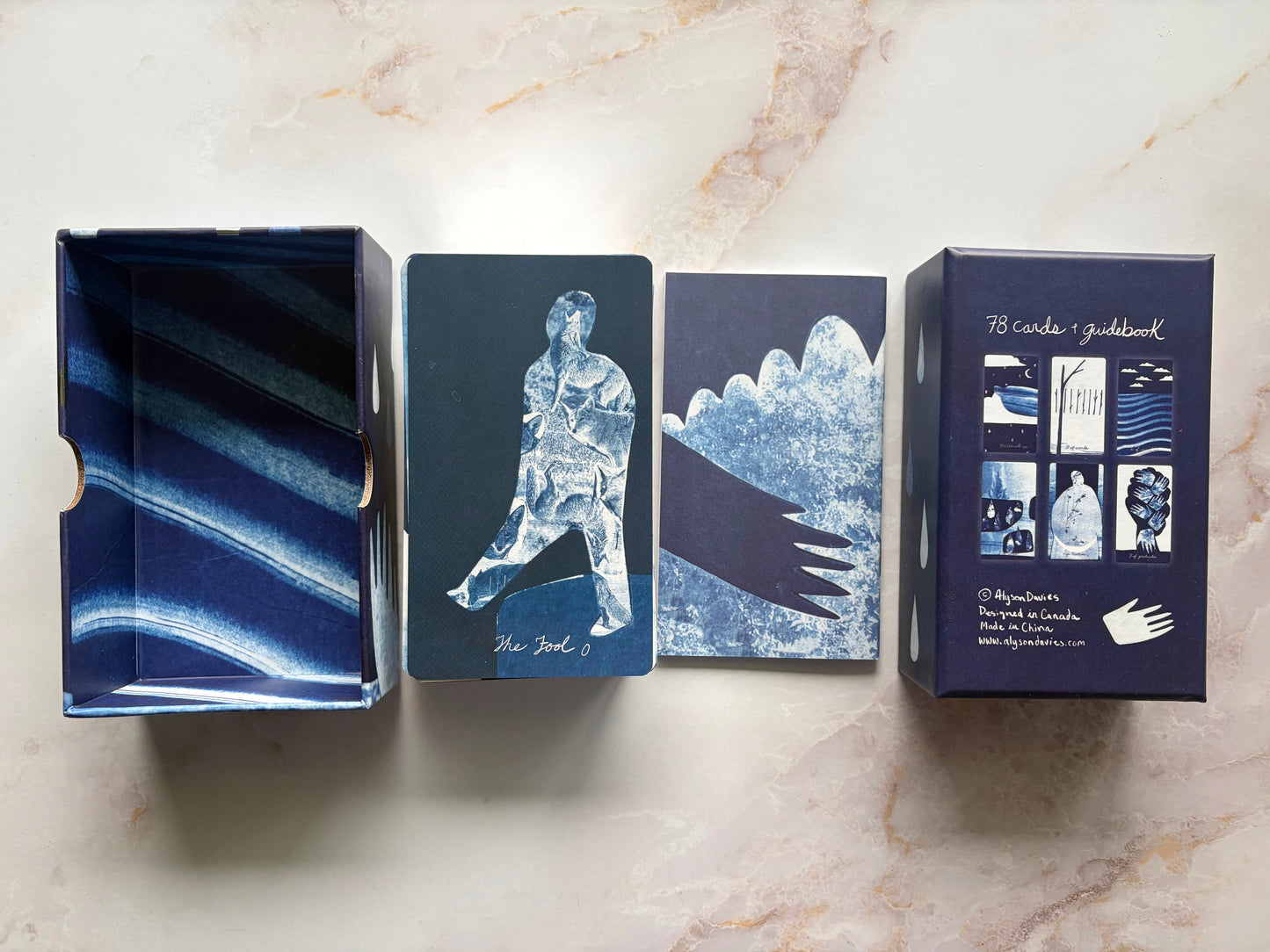 Blue Earth Tarot Deck Alyson Davies
