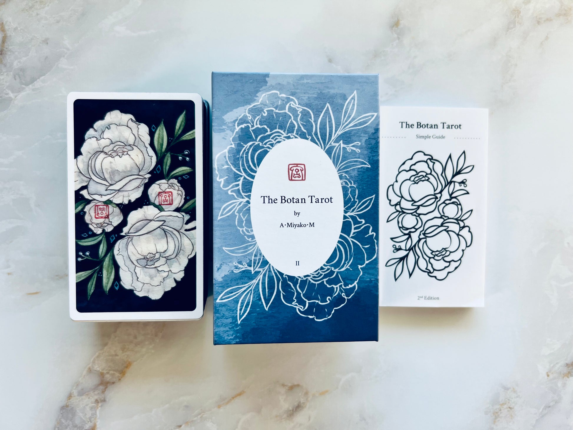 Botan Tarot Deck Second Edition Botan Tarot 2nd Edition Botan Tarot Reprint Indie Tarot Decks Indie Tarot Deck