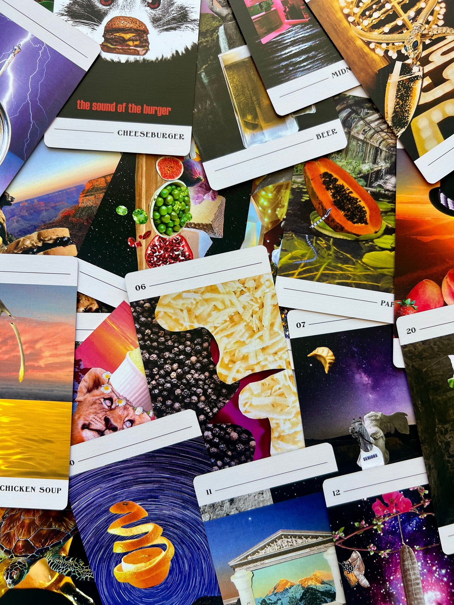 Cacio e Pepe Tarot Deck