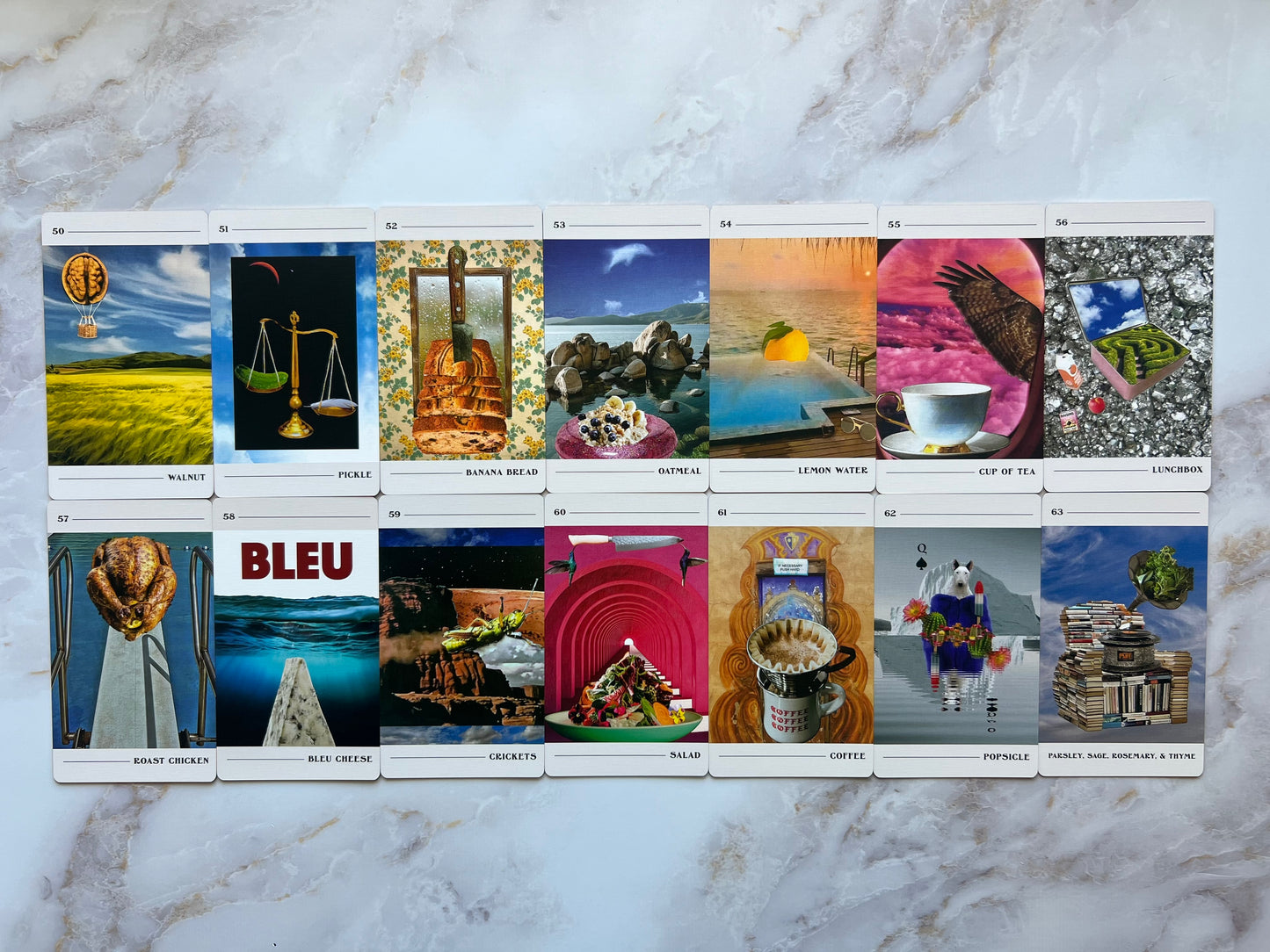 Cacio e Pepe Tarot Deck