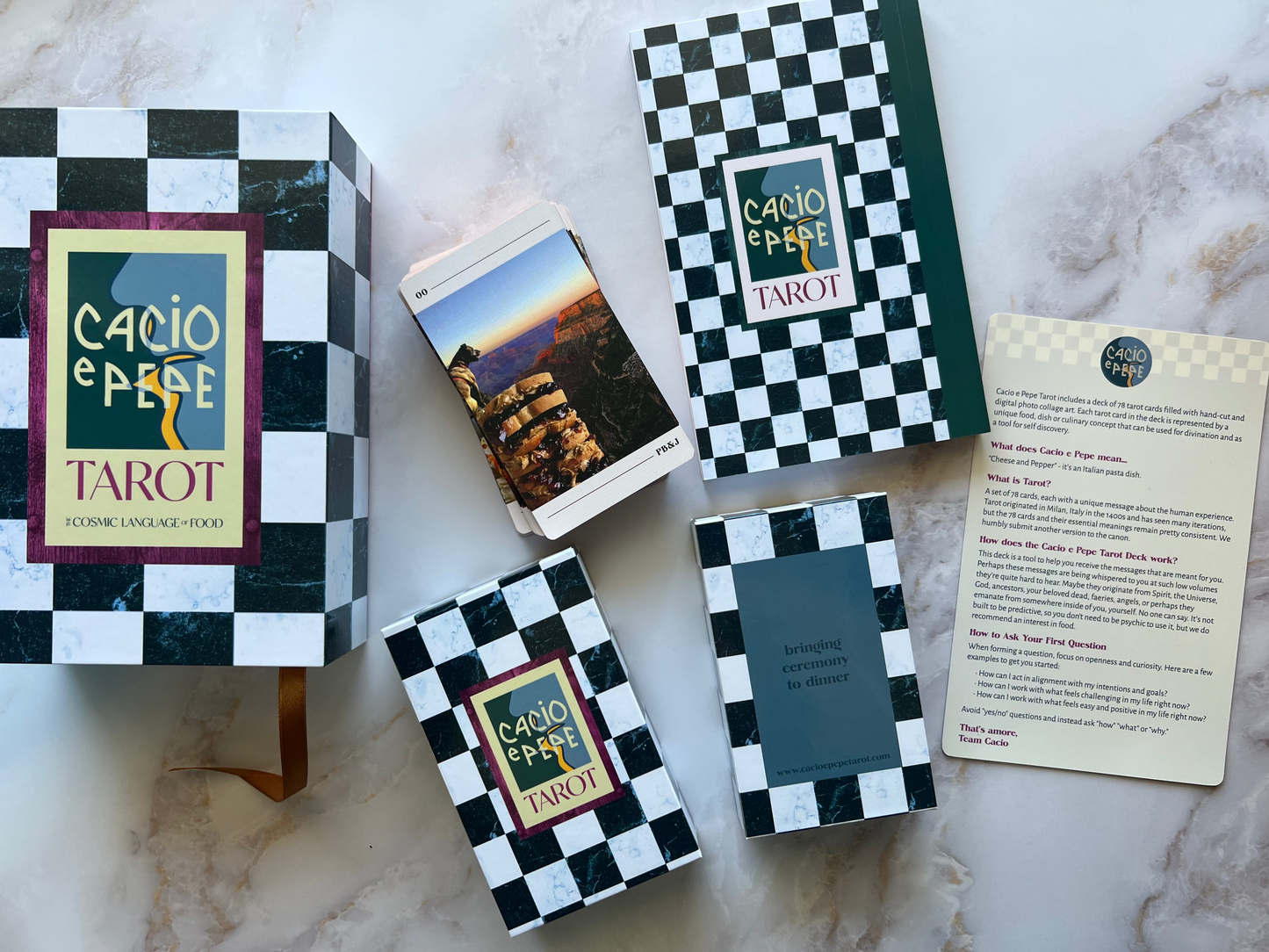 Cacio e Pepe Tarot Deck