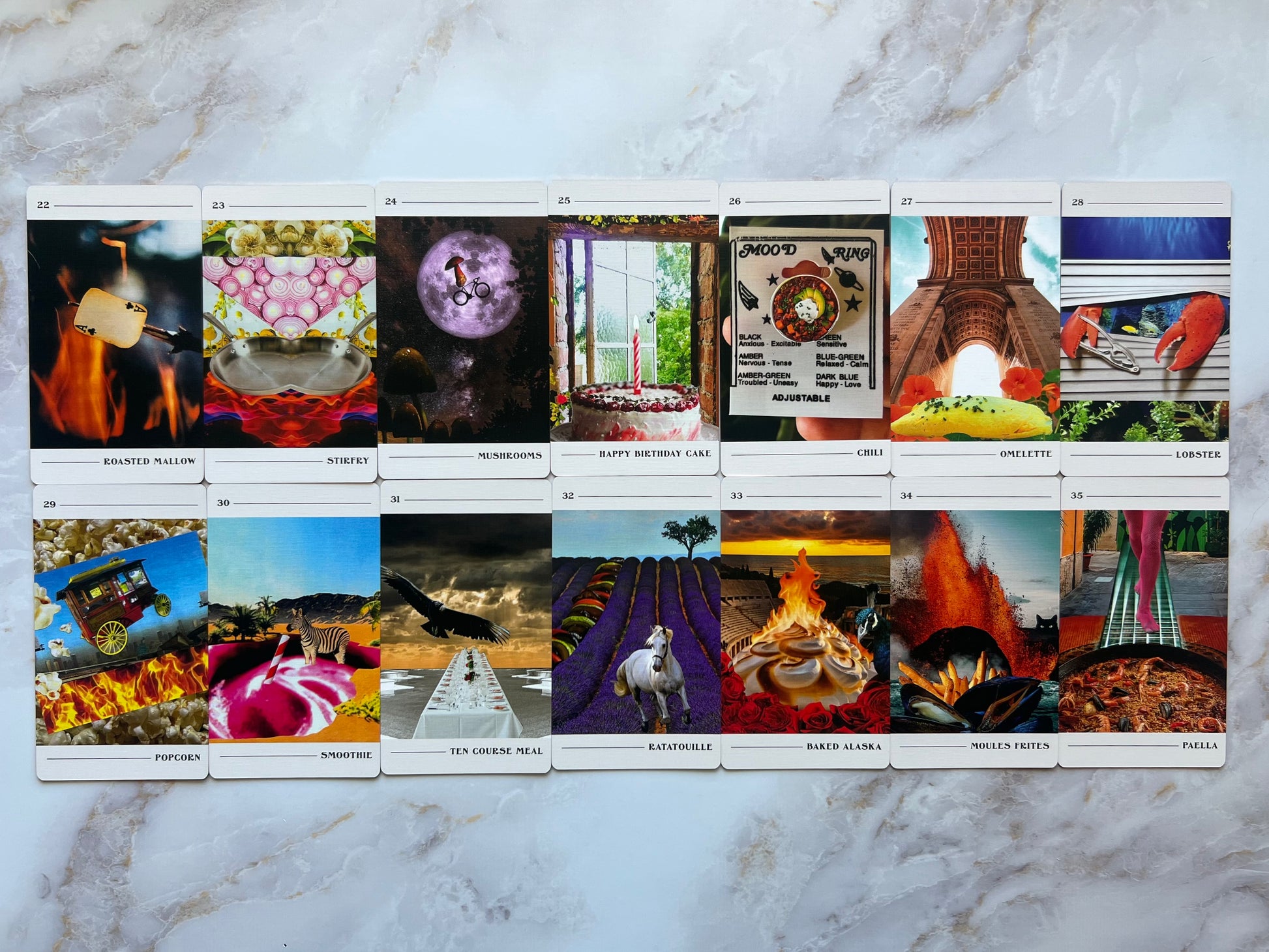 Cacio e Pepe Tarot Deck