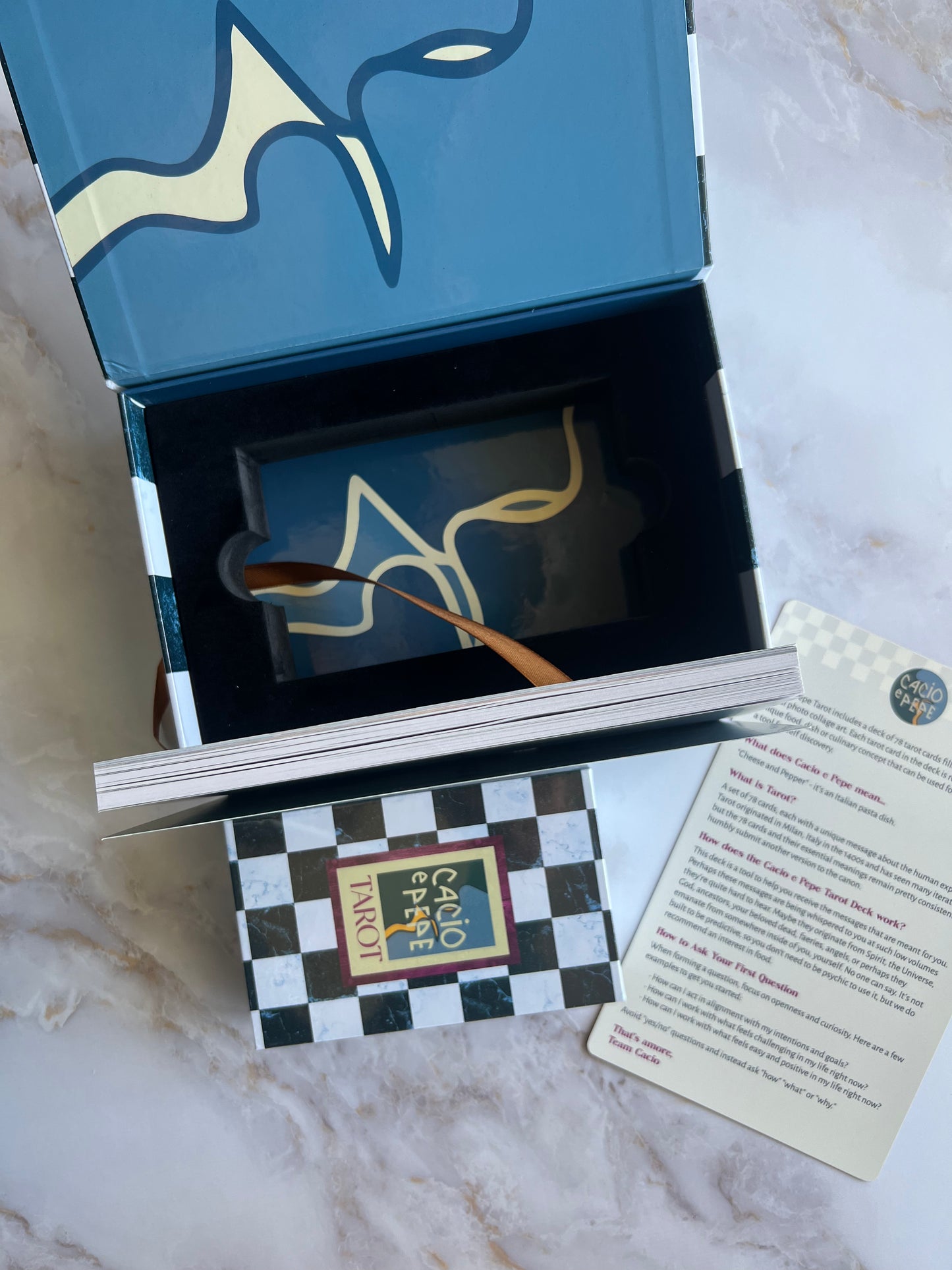 Cacio e Pepe Tarot Deck