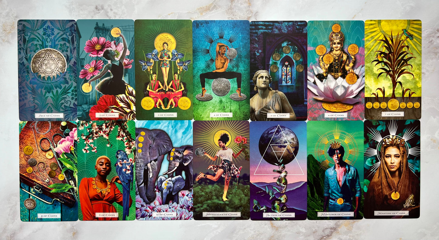 Cosmic Seed Tarot Deck Indie Tarot Deck Indie Tarot Decks Indie Decks New Tarot Deck 