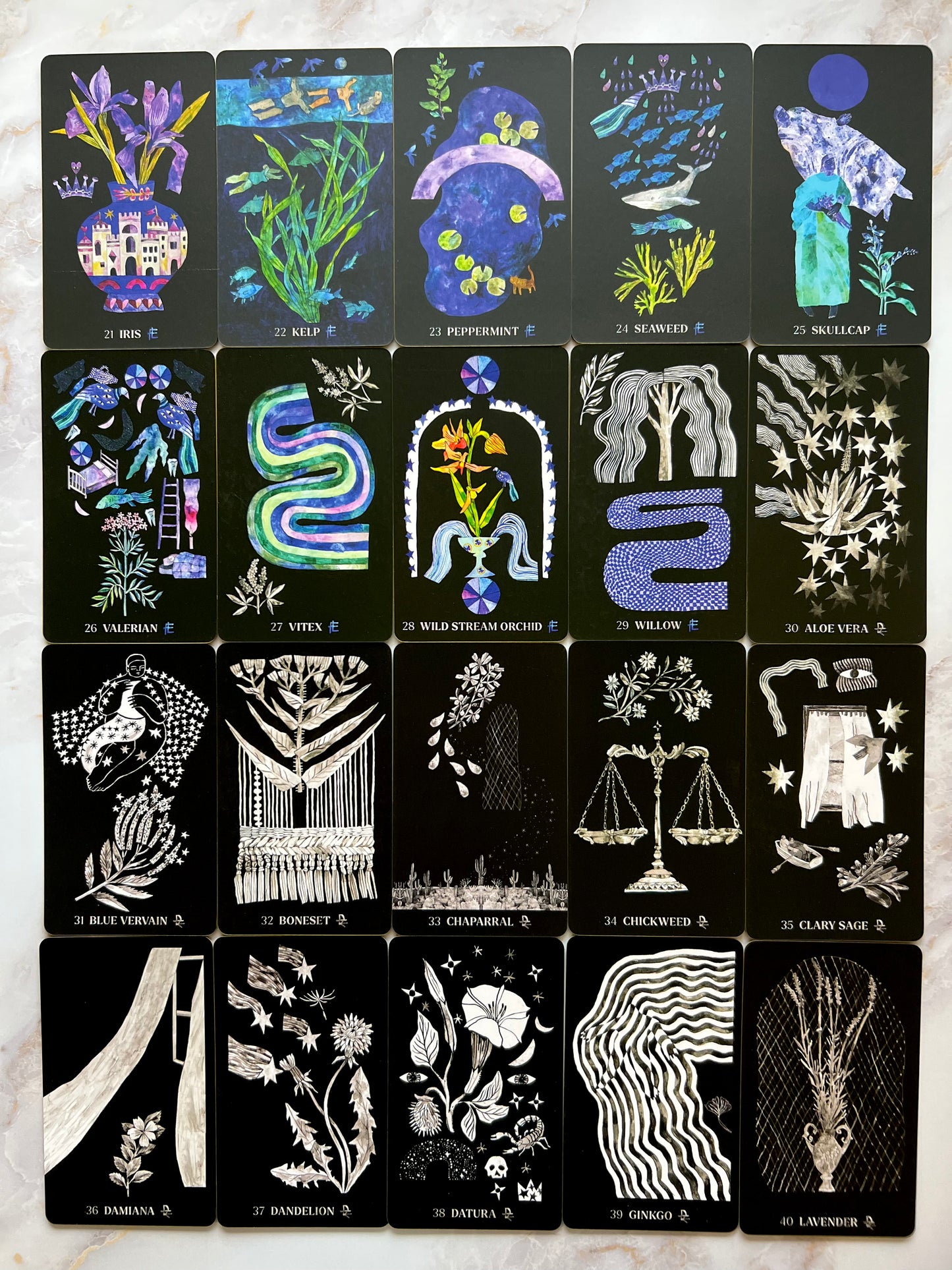 Dirt Gems Plant Oracle Deck