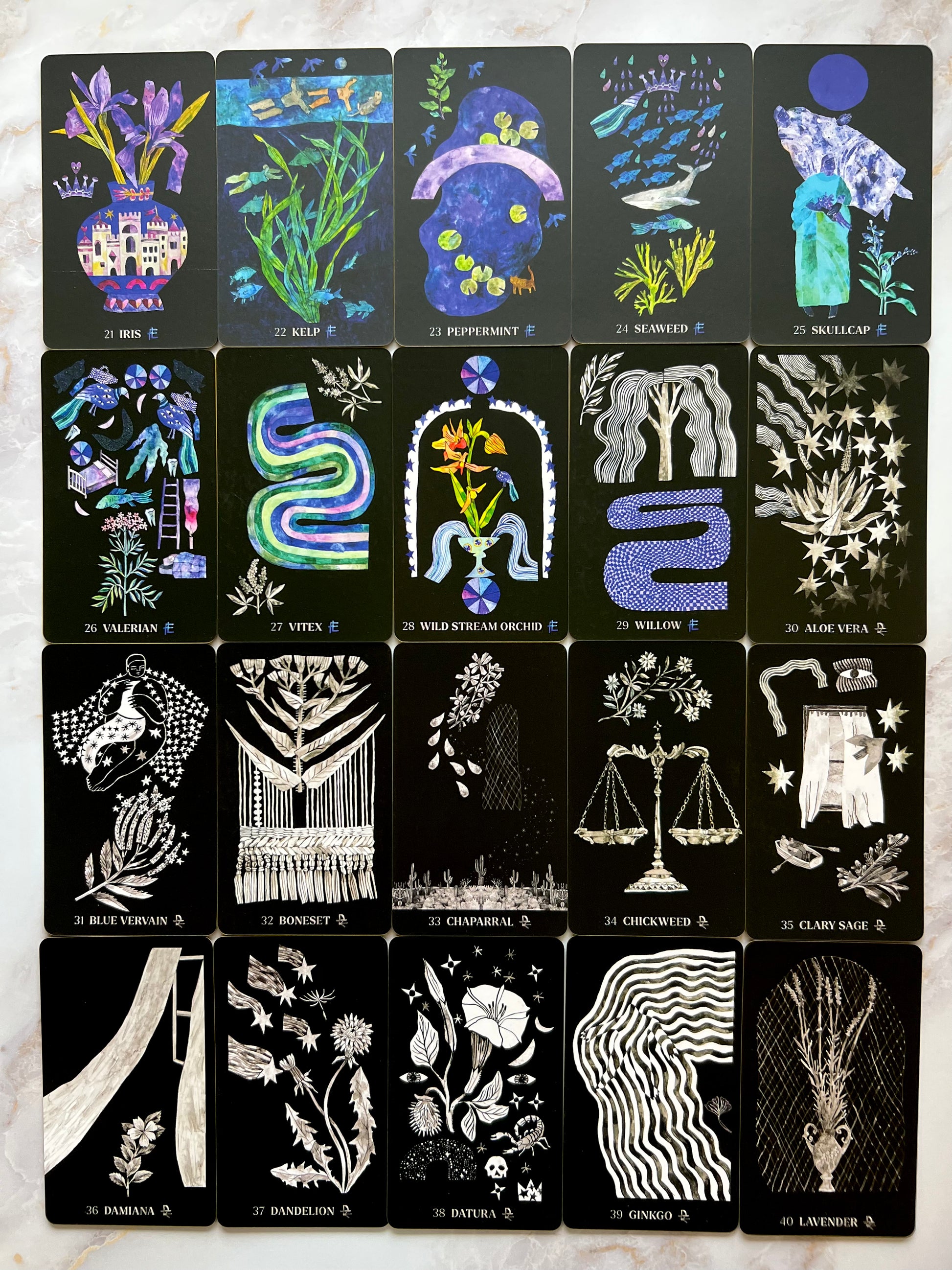 Dirt Gems Plant Oracle Deck