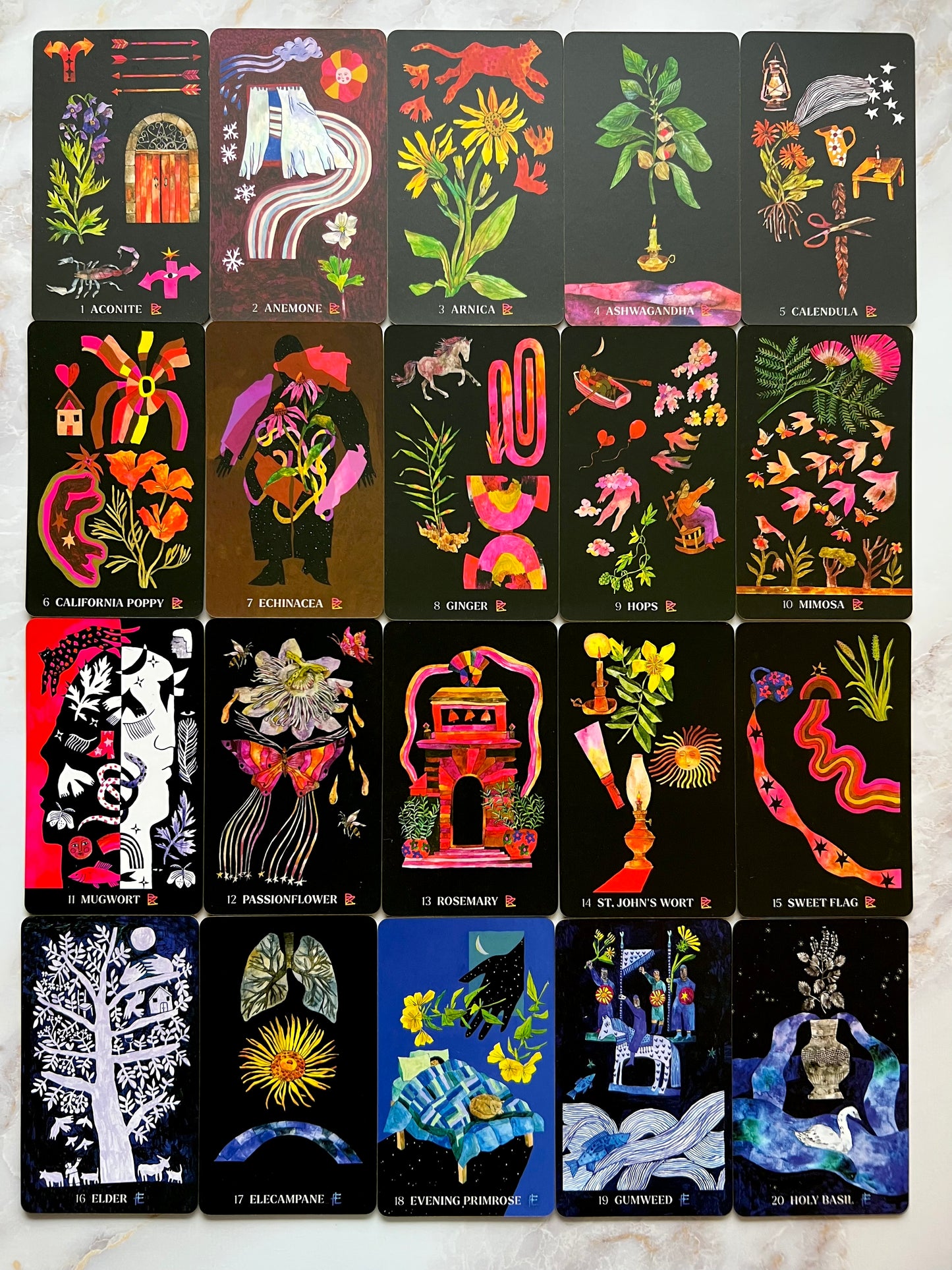 Dirt Gems Plant Oracle Deck