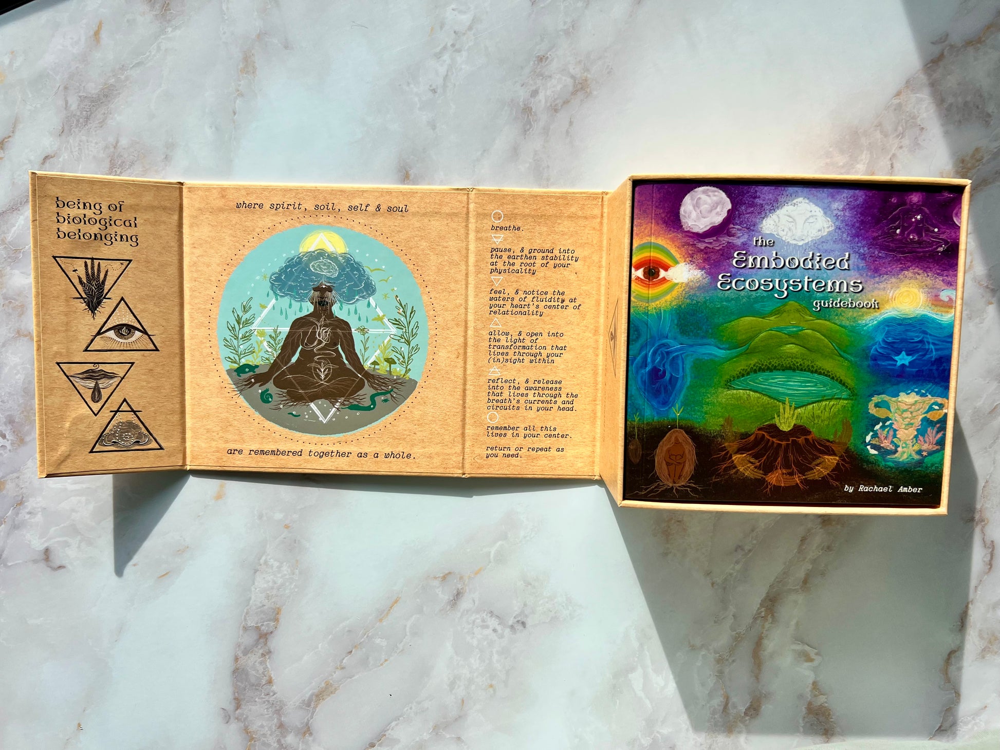 Embodied Ecosystems Tarot Oracle Deck Embodied Ecosystems Tarot Deck Embodied Ecosystems Oracle Deck Emodied Ecosystems Tar-oracle Deck Nature Tarot Deck