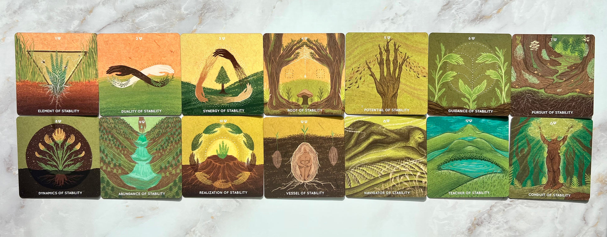 Embodied Ecosystems Tarot Oracle Deck Embodied Ecosystems Tarot Deck Embodied Ecosystems Oracle Deck Emodied Ecosystems Tar-oracle Deck Nature Tarot Deck