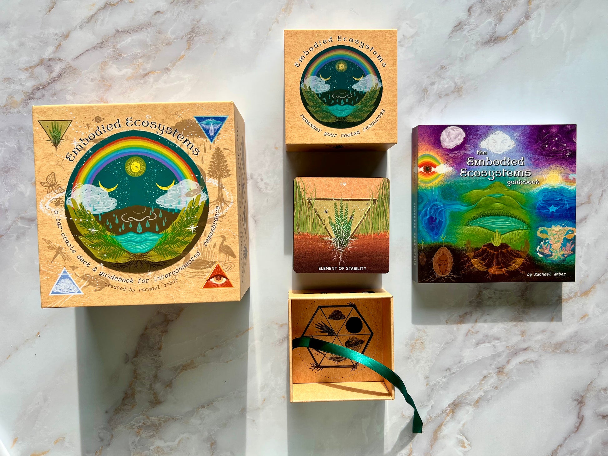 Embodied Ecosystems Tarot Oracle Deck Embodied Ecosystems Tarot Deck Embodied Ecosystems Oracle Deck Emodied Ecosystems Tar-oracle Deck Nature Tarot Deck