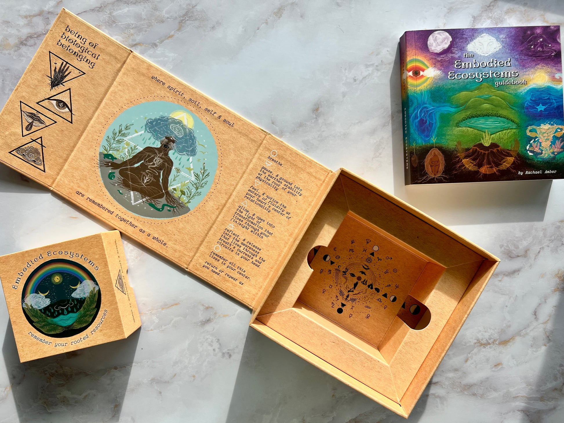 Embodied Ecosystems Tarot Oracle Deck Embodied Ecosystems Tarot Deck Embodied Ecosystems Oracle Deck Emodied Ecosystems Tar-oracle Deck Nature Tarot Deck