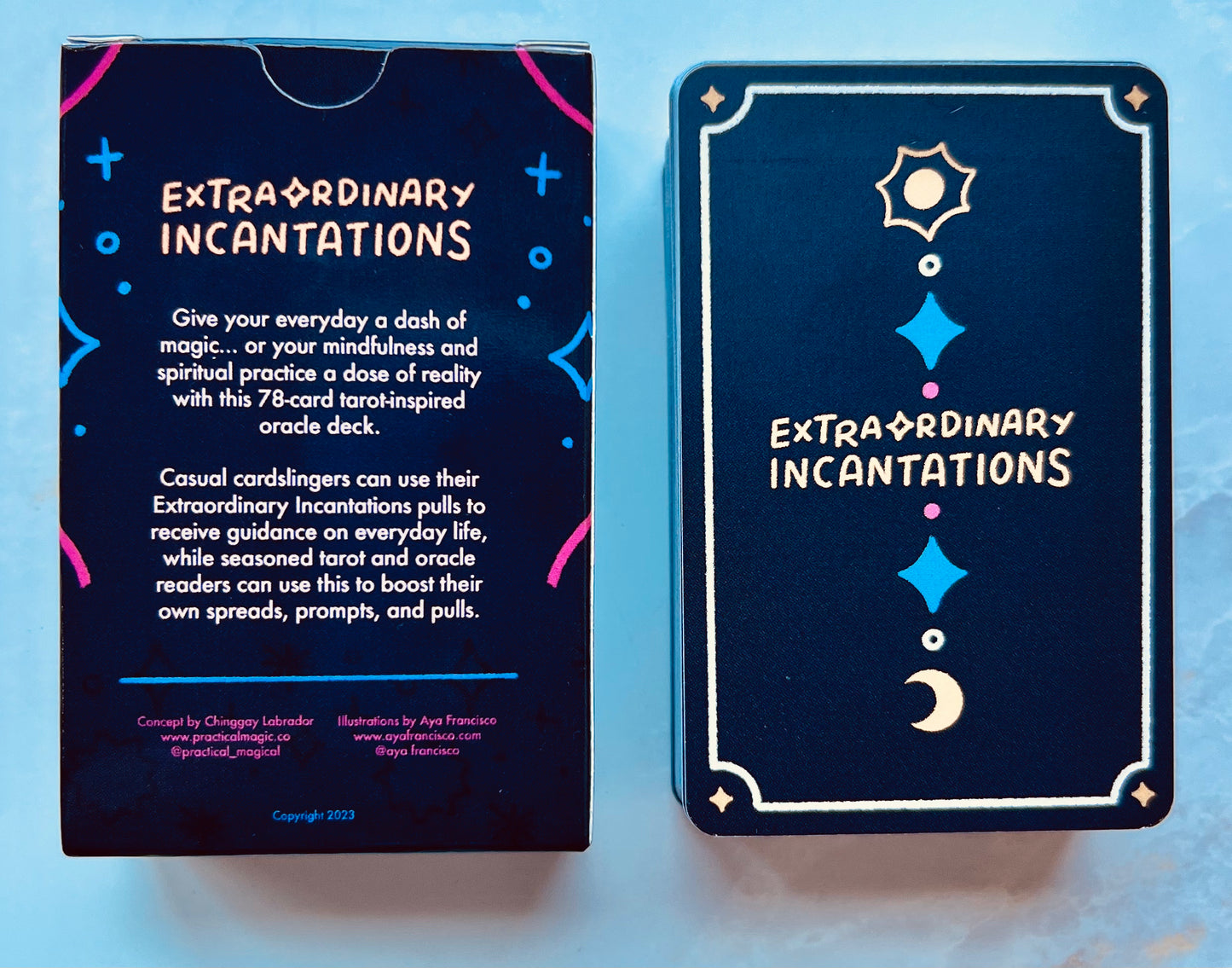 Extraordinary Incantations Tarot Deck Indie Tarot Deck Indie Decks Indie Tarot Deck 2023