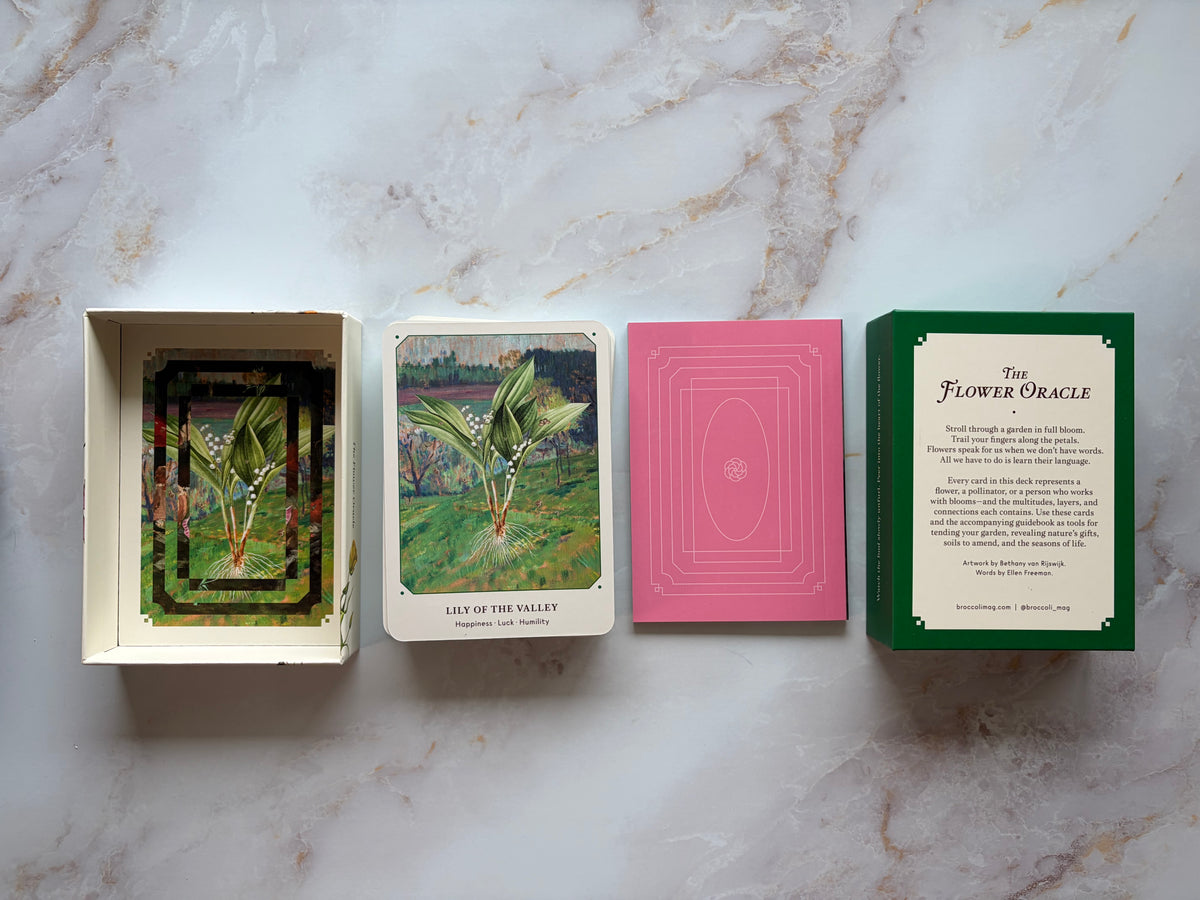 Flower Oracle Deck from Broccoli Magazine