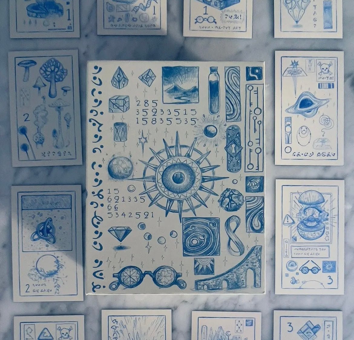 Cerulean Sequence Oracle Deck