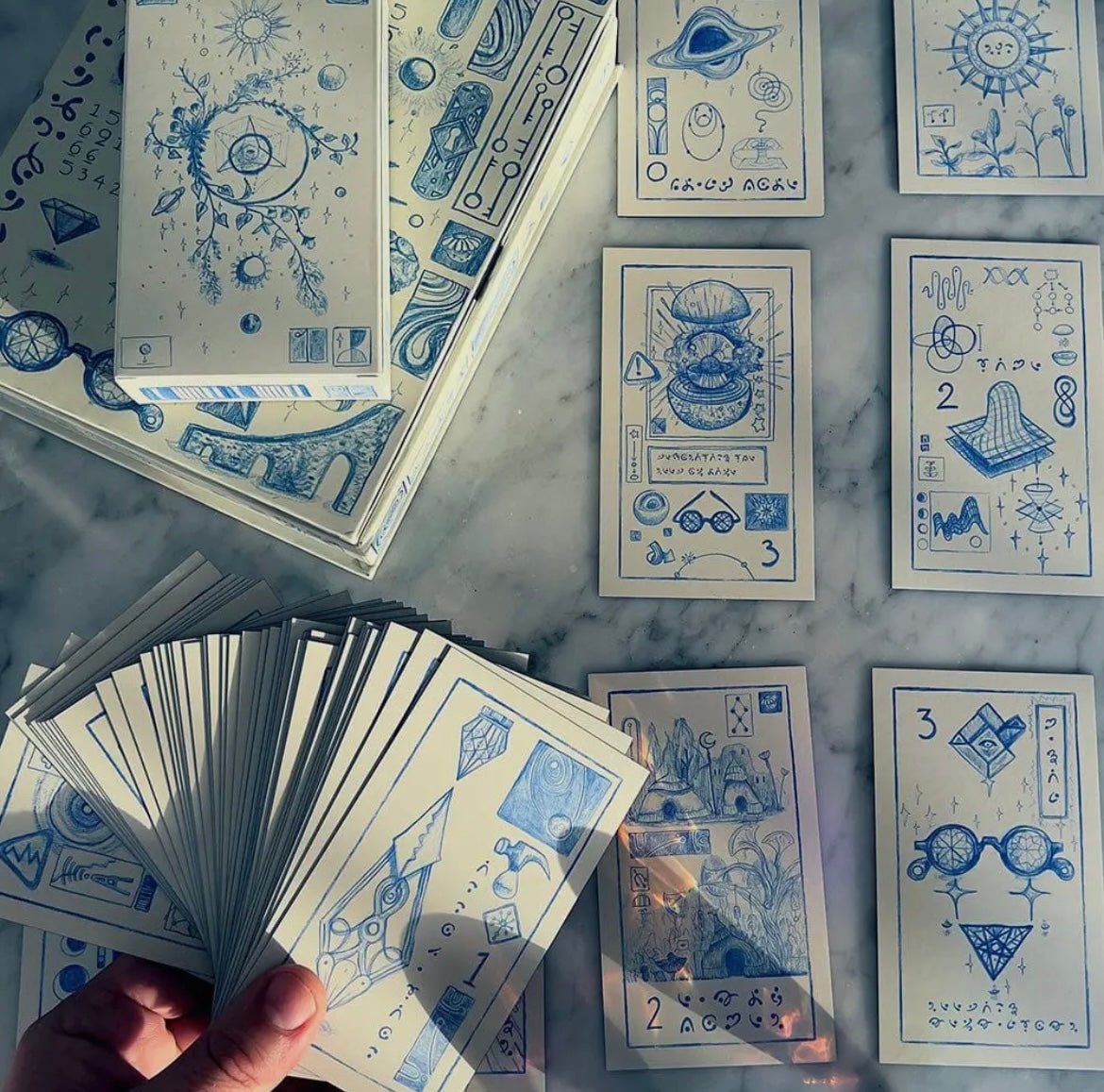 Cerulean Sequence Oracle Deck