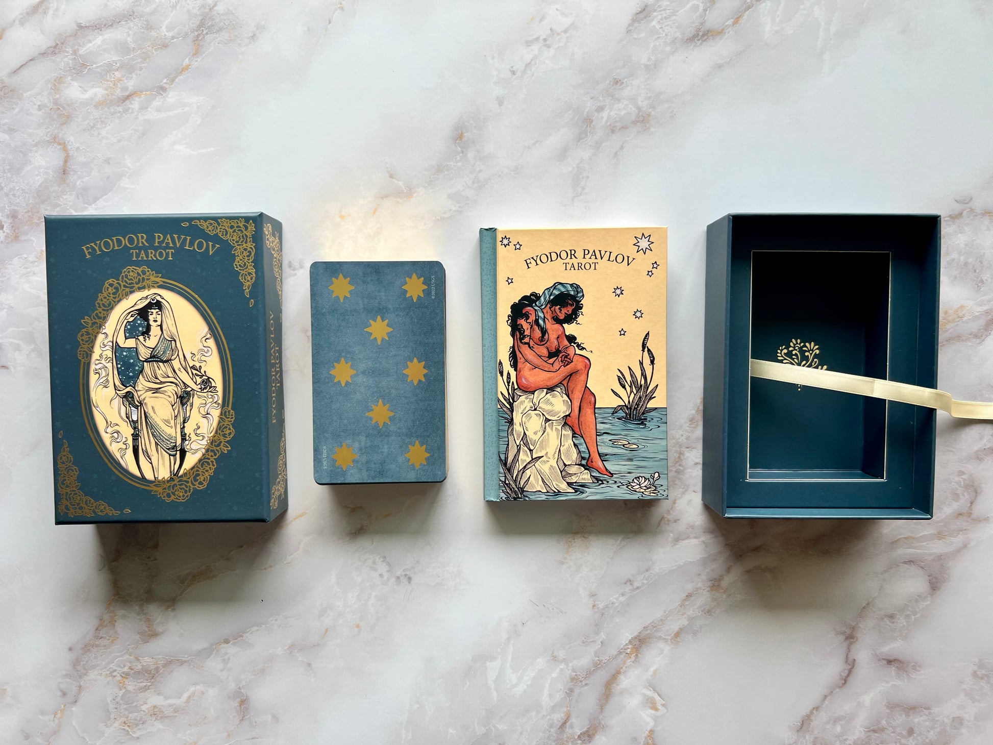 Fyodor Pavlov Tarot Deck Fyodor Pavlov Tarot Cards Queer Friendly Tarot Deck LGBTQ Friendly Tarot Deck Mass Market Tarot Deck Mass Market Decks