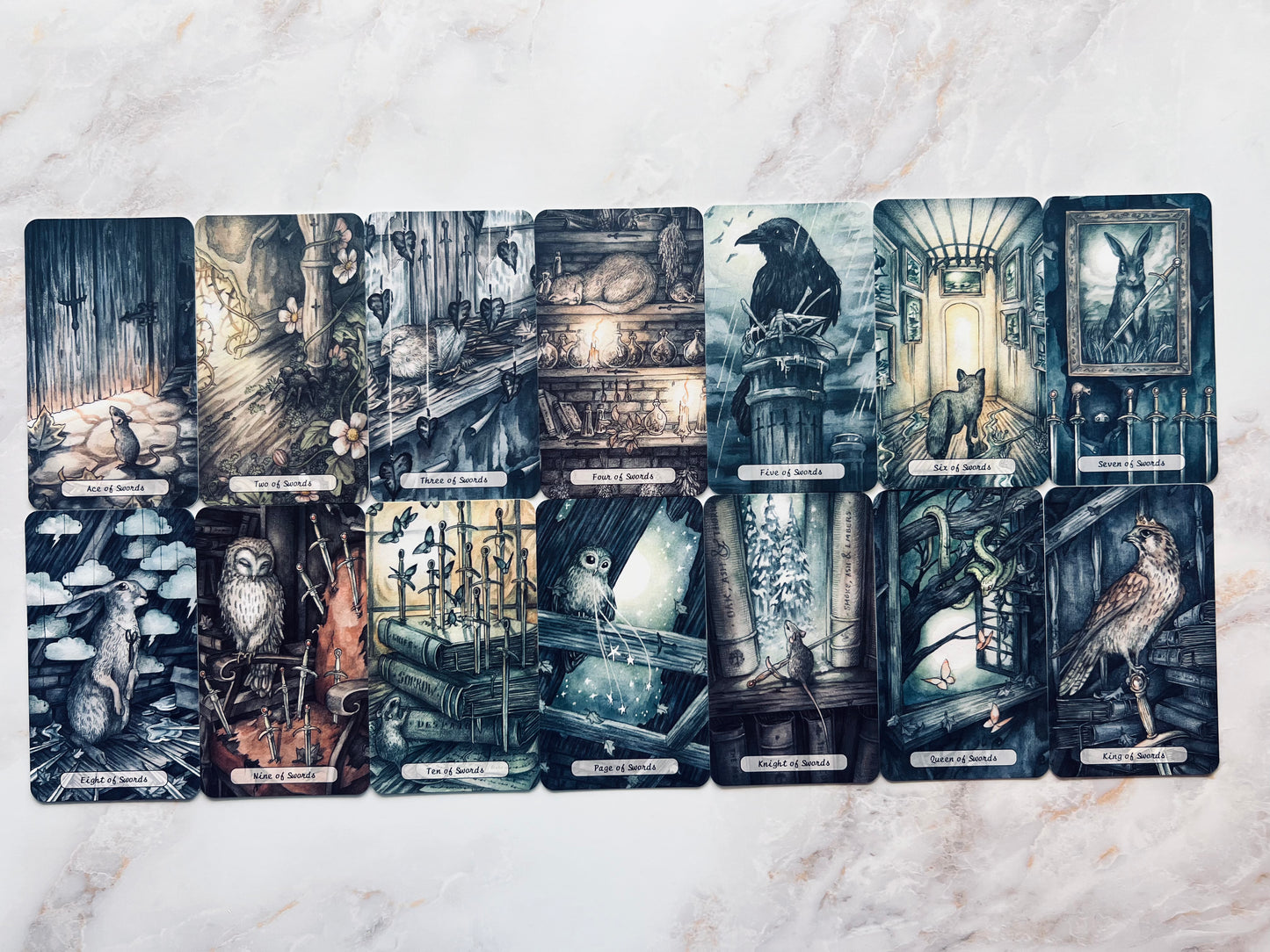 Heartwood Tarot Deck Three Trees Tarot Deck Indie Tarot Deck Indie Tarot Decks Indie Decks Indie Deck Heart Wood Tarot Deck