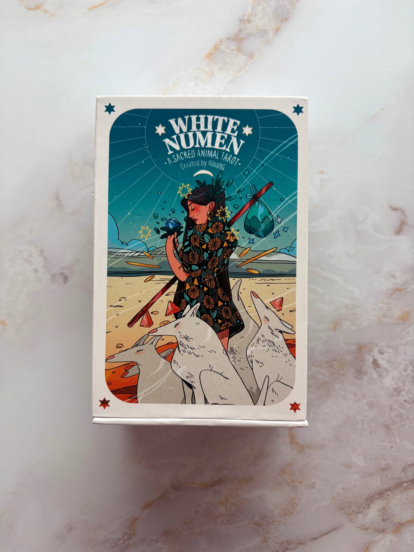 Preloved White Numen Tarot Deck