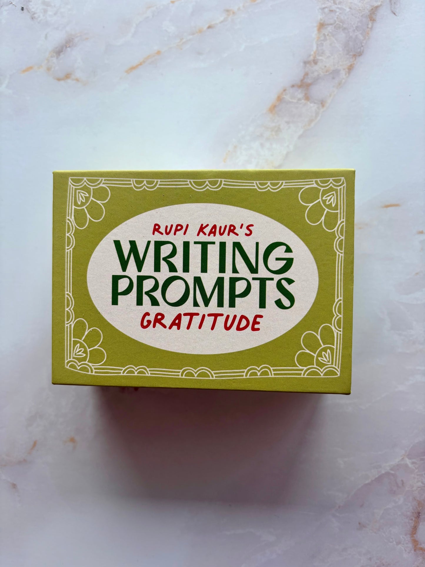 Preloved Rupi Kaur's Gratitude Writing Prompts Deck