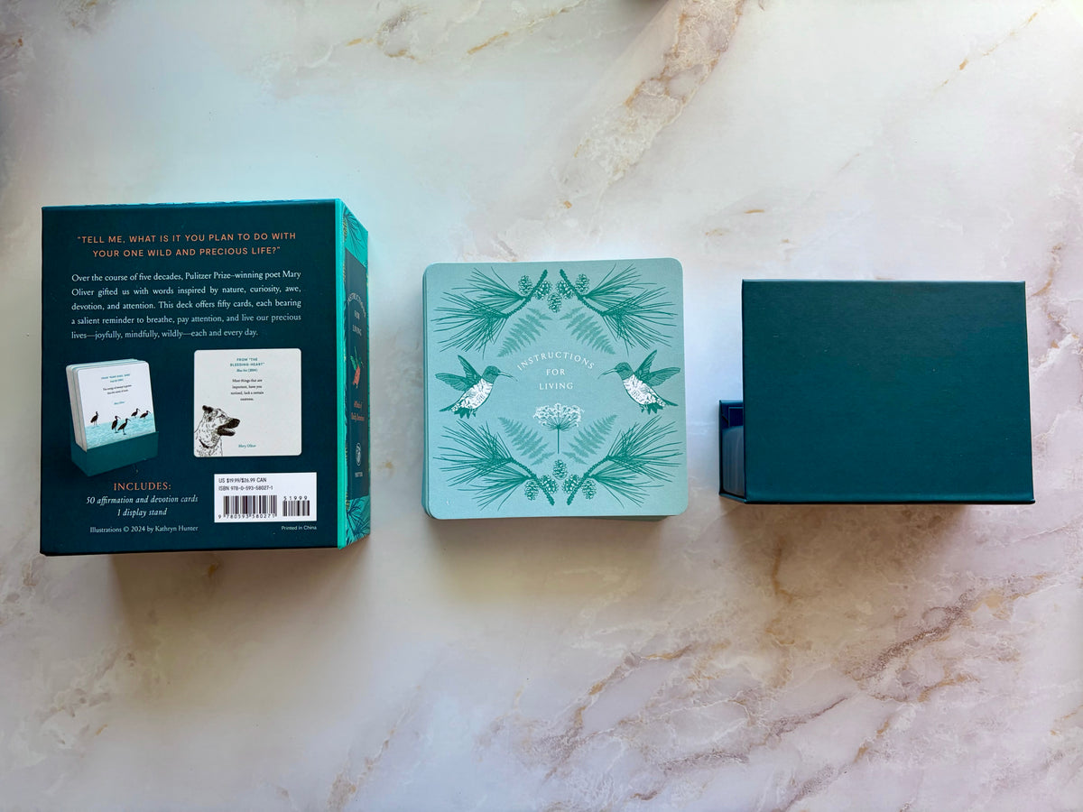 Instructions for Living: Mary Oliver A Deck for Daily Devotions