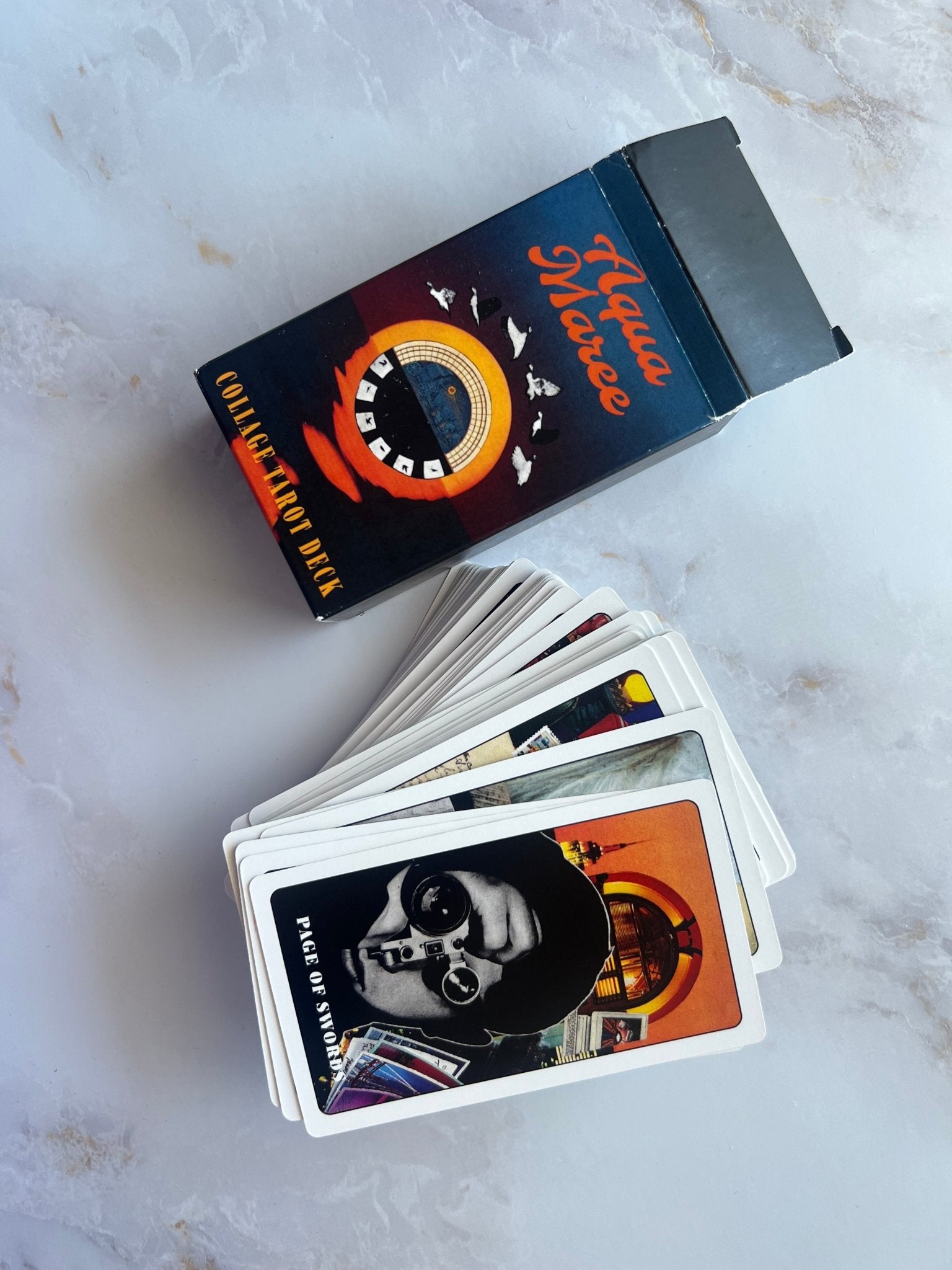 Preloved Aqua Maree Tarot Deck - A Riffle In Time