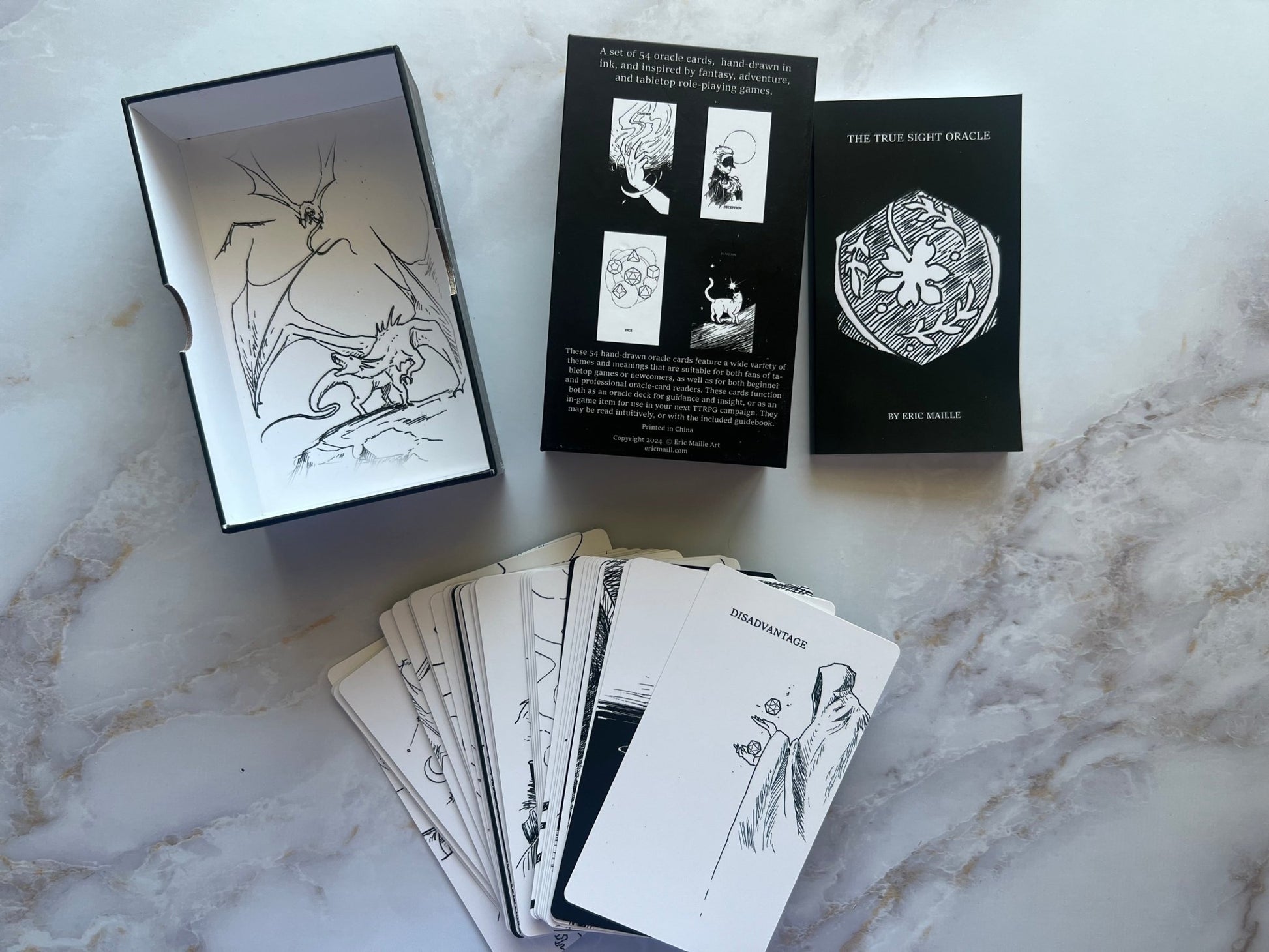 Preloved True Sight Oracle Deck - A Riffle In Time