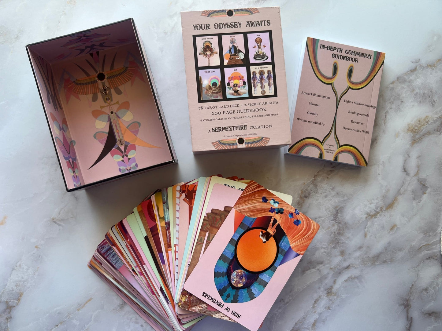 Preloved She Wolfe Tarot Deck - A Riffle In Time