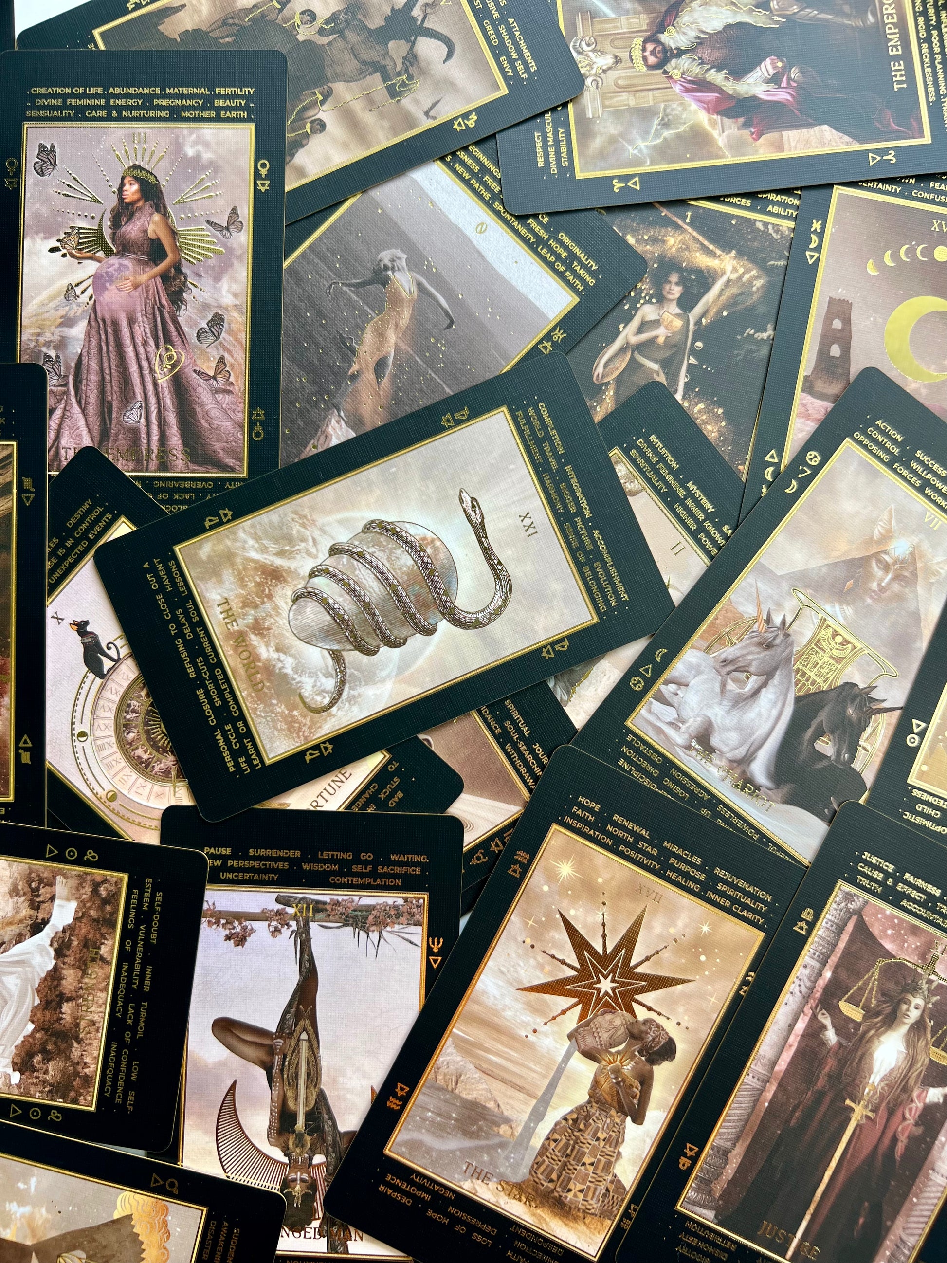 Lucid Dreams Tarot Beginners Tarot Deck Black Eclipse Edition