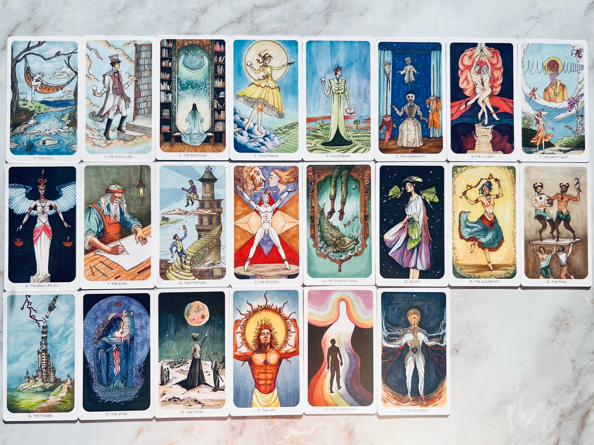 Journey Tarot Deck Indie Tarot Deck Indie Deck Indie Decks