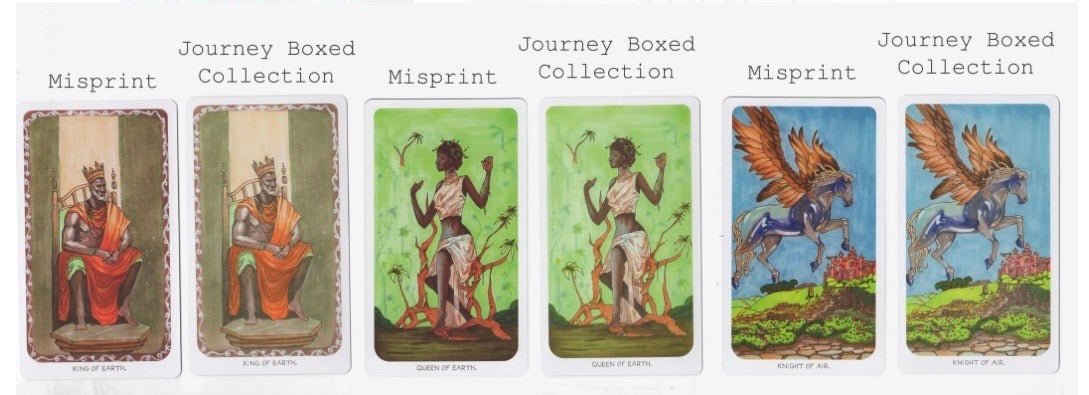 Journey Tarot Deck Misprint Edition - A Riffle In Time