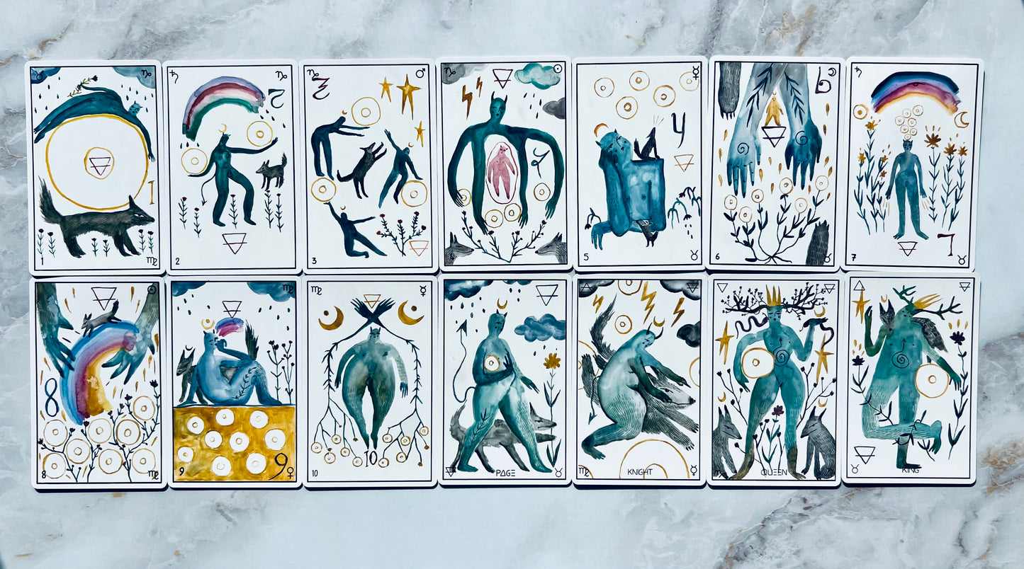 Lilifer Tarot Deck Indie Tarot Deck Indie Tarot Decks Indie Decks 