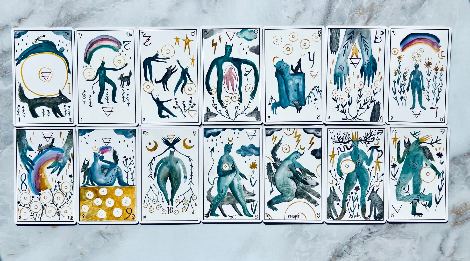 Lilifer Tarot Deck Indie Tarot Deck Indie Tarot Decks Indie Decks 