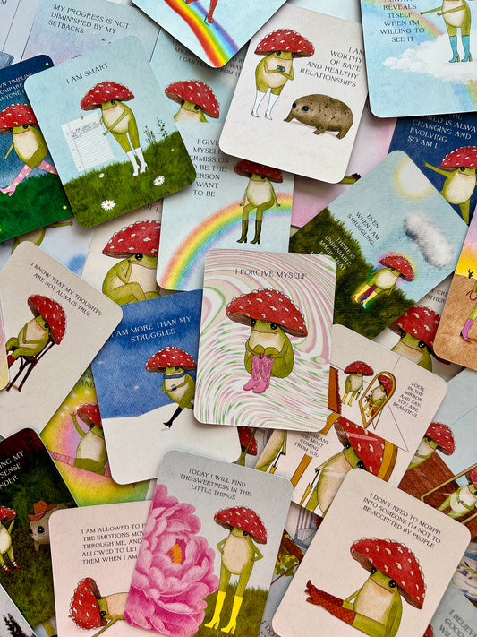 Little Frog's Guide to Self Care Affirmation Deck 