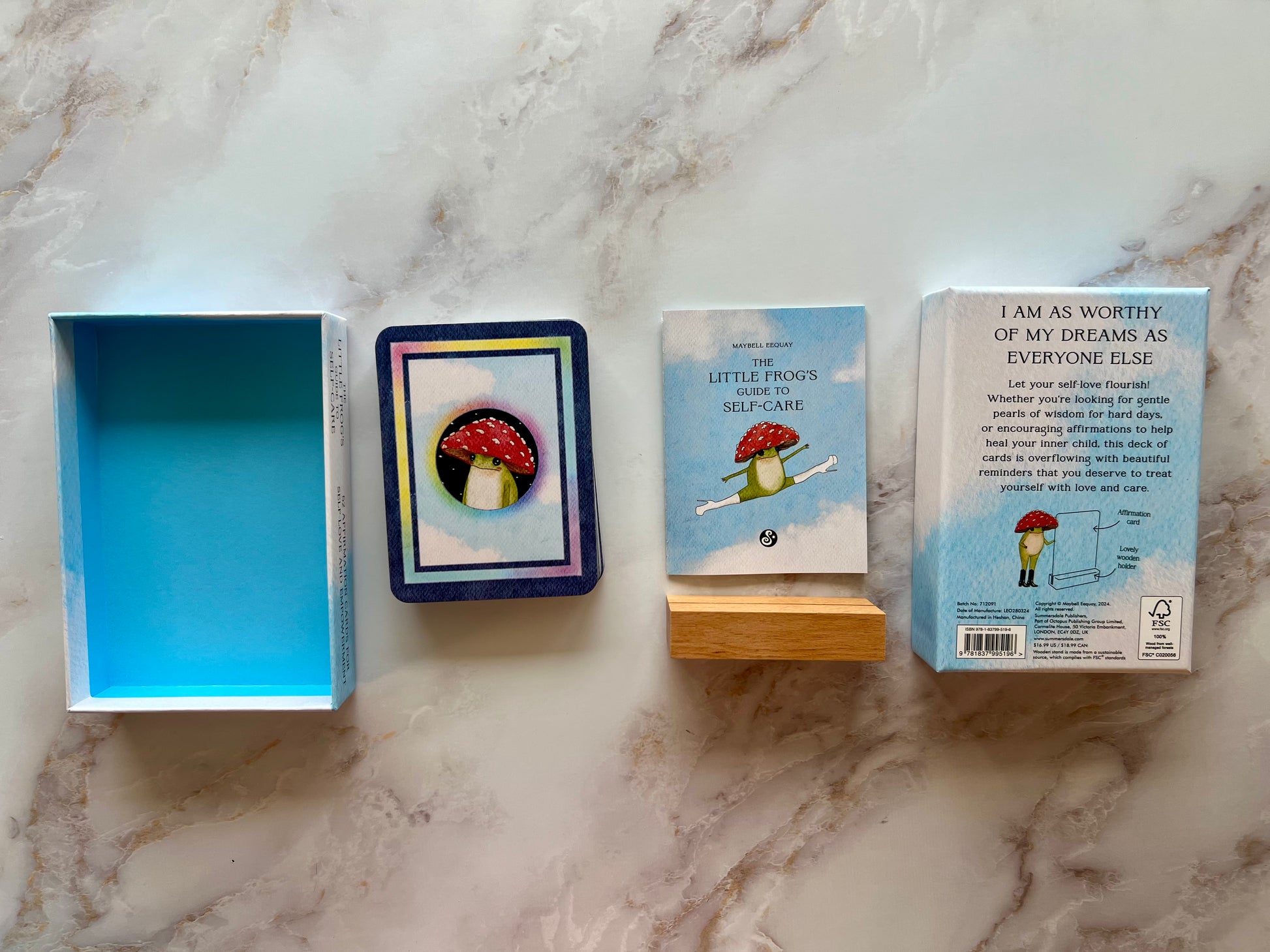 Little Frog's Guide to Self Care Affirmation Deck