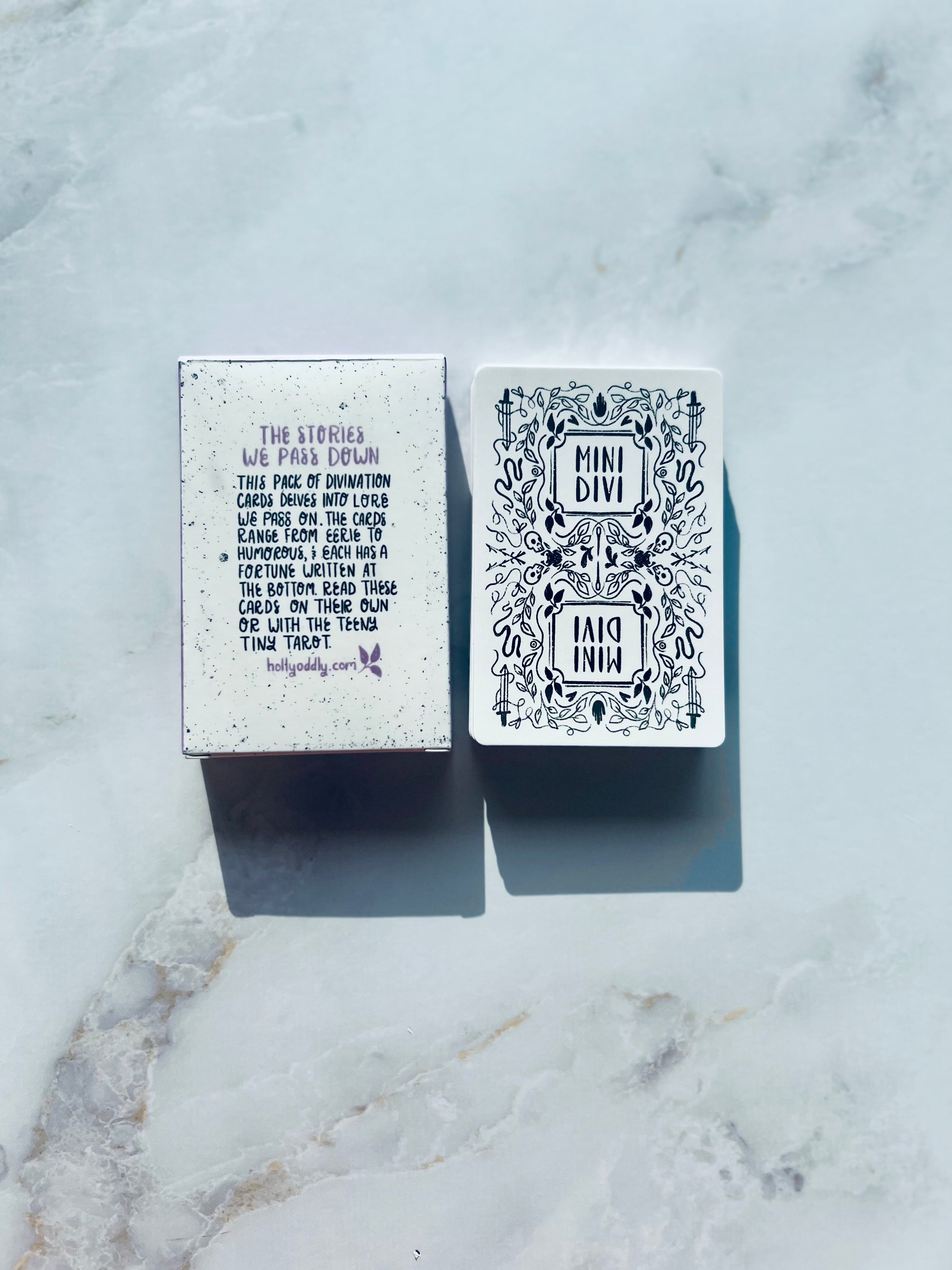 Lore Mini Divi Deck Holly Oddly Mini Decks Indie Oracle Decks Indie Mini Decks Indie Affirmation Deck Mini Divination Decks Indie Decks