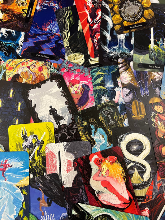 Lubanko Tarot Deck by Emily Lubanko