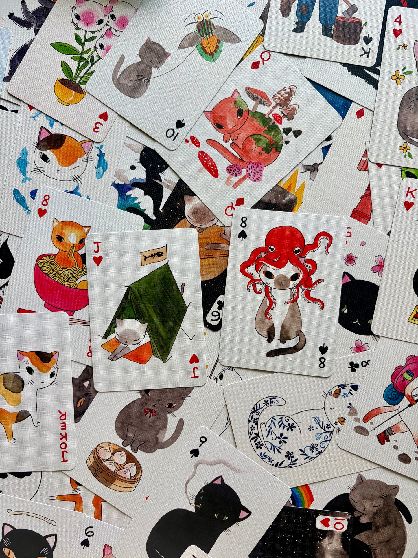 Magic Neko Deck Cat Playing Cards