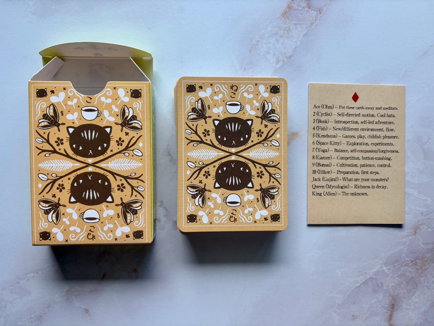 Magic Neko Deck Cat Playing Cards