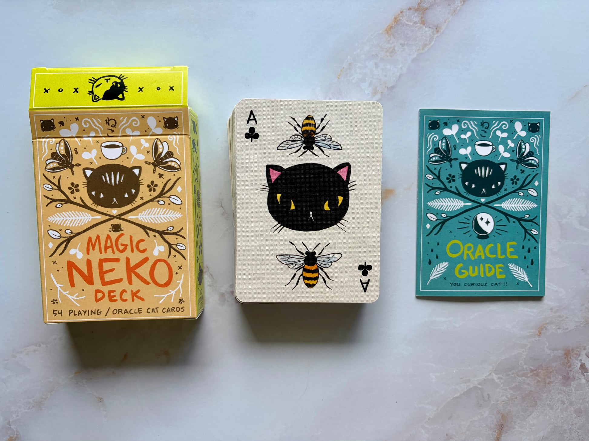 Magic Neko Deck Cat Playing Cards