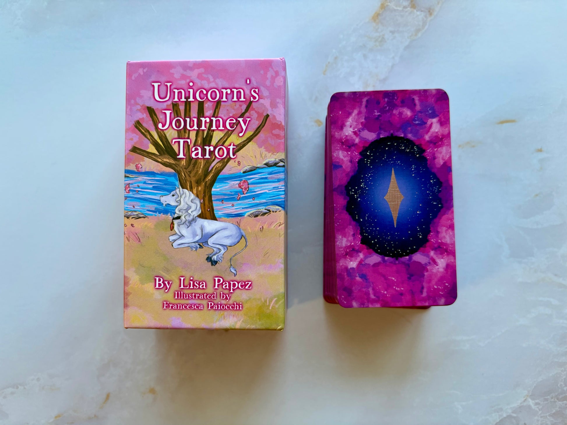 MINI Unicorn's Journey Tarot Deck