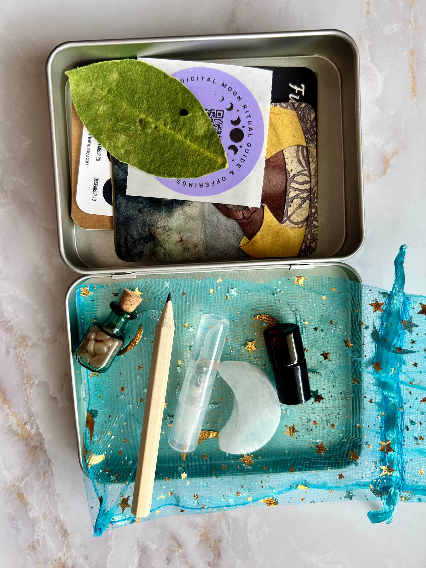 Moon Ritual Travel Altar Moon Ritual Kit Full Moon Ritual Kit New Moon Ritual Kit Moon Travel Altar Full Moon Spell Kit Rituals for the Full Moon Rituals for the New Moon New Moon Ritual Kit