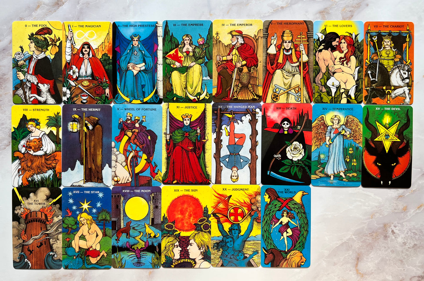 Morgan Greer Tarot Deck Pocket Sized Mini Tarot Deck in a Tin