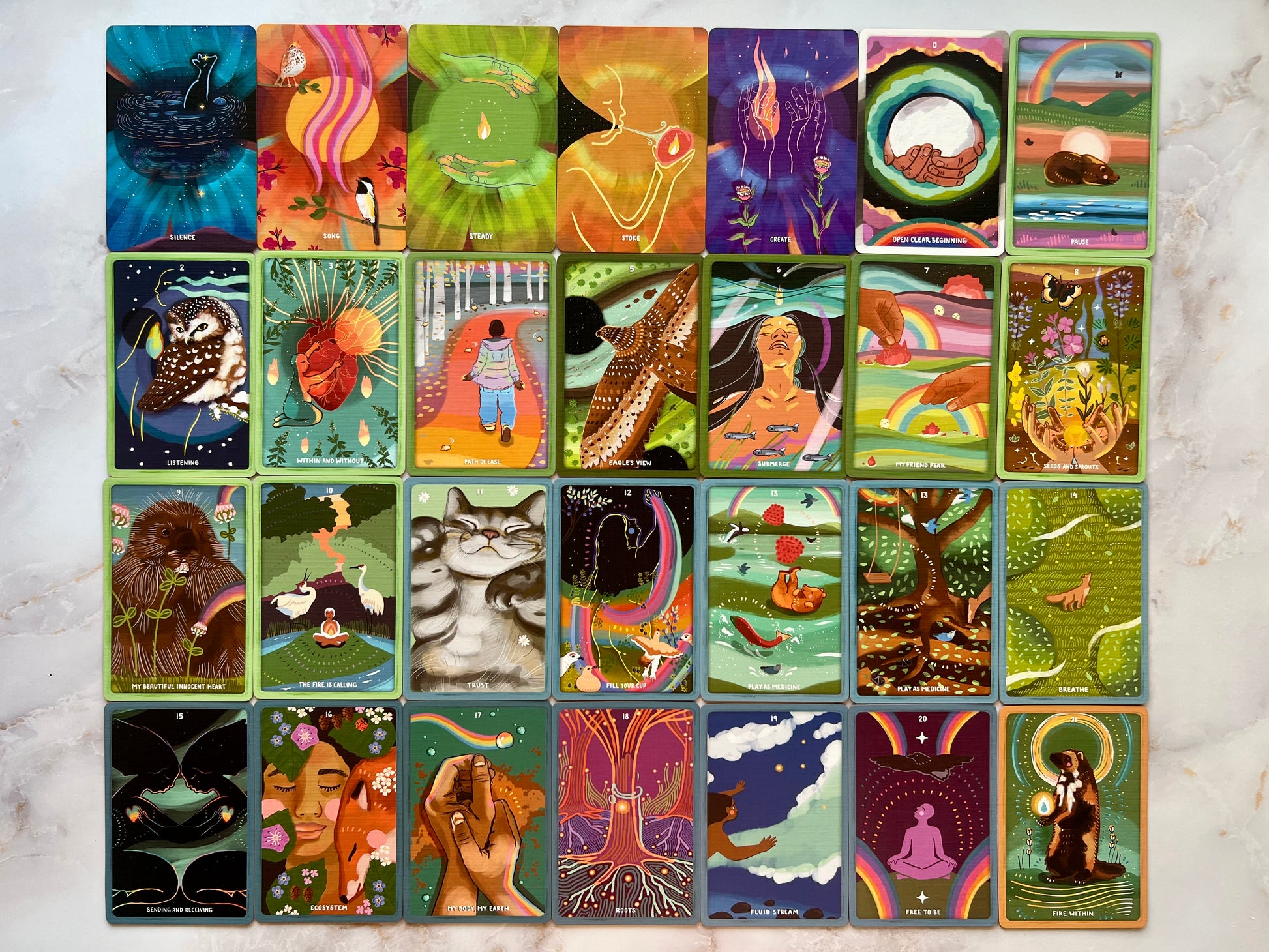 My Friend Fire Oracle Deck