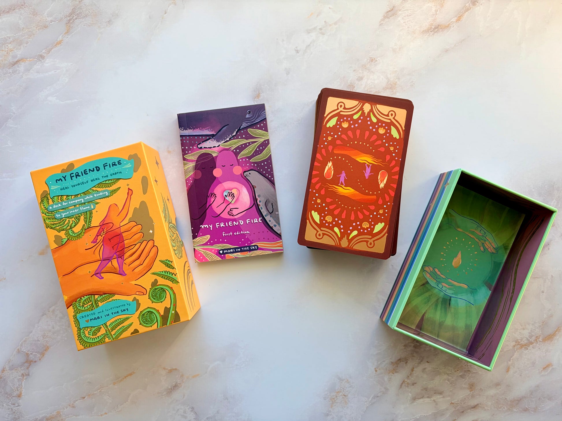 My Friend Fire Oracle Deck First Edition